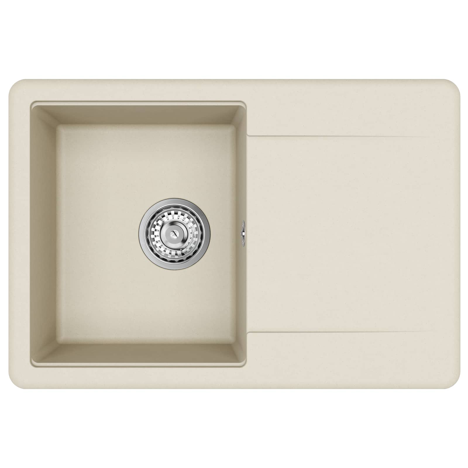 Umivalnica Bež 670 x 460 mm 80% Kvarc in 20% Smola - slika 6