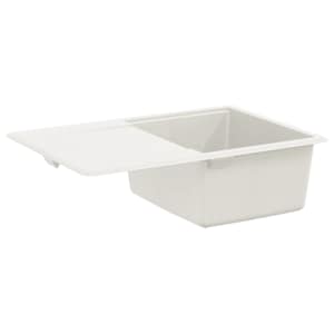 Dřez Bílá 670 x 460 mm 80% Křemenné a 20% Pryskyřice - obrázek 5