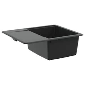 Dřez Černá 560 x 460 mm 80% Křemenné a 20% Pryskyřice - obrázek 5