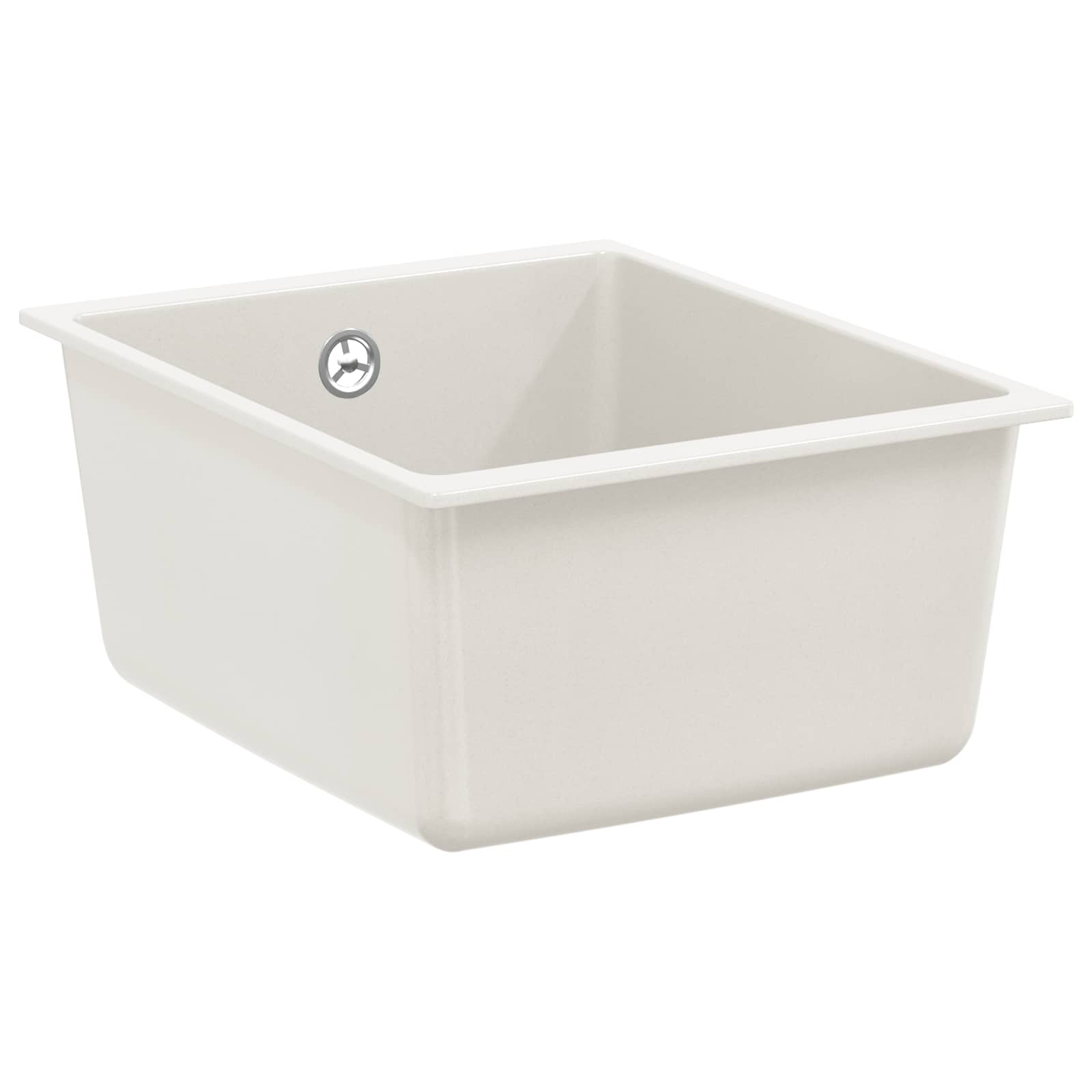 Izlietne Balts 370 x 460 mm 80% Kvarts un 20% Sveķi