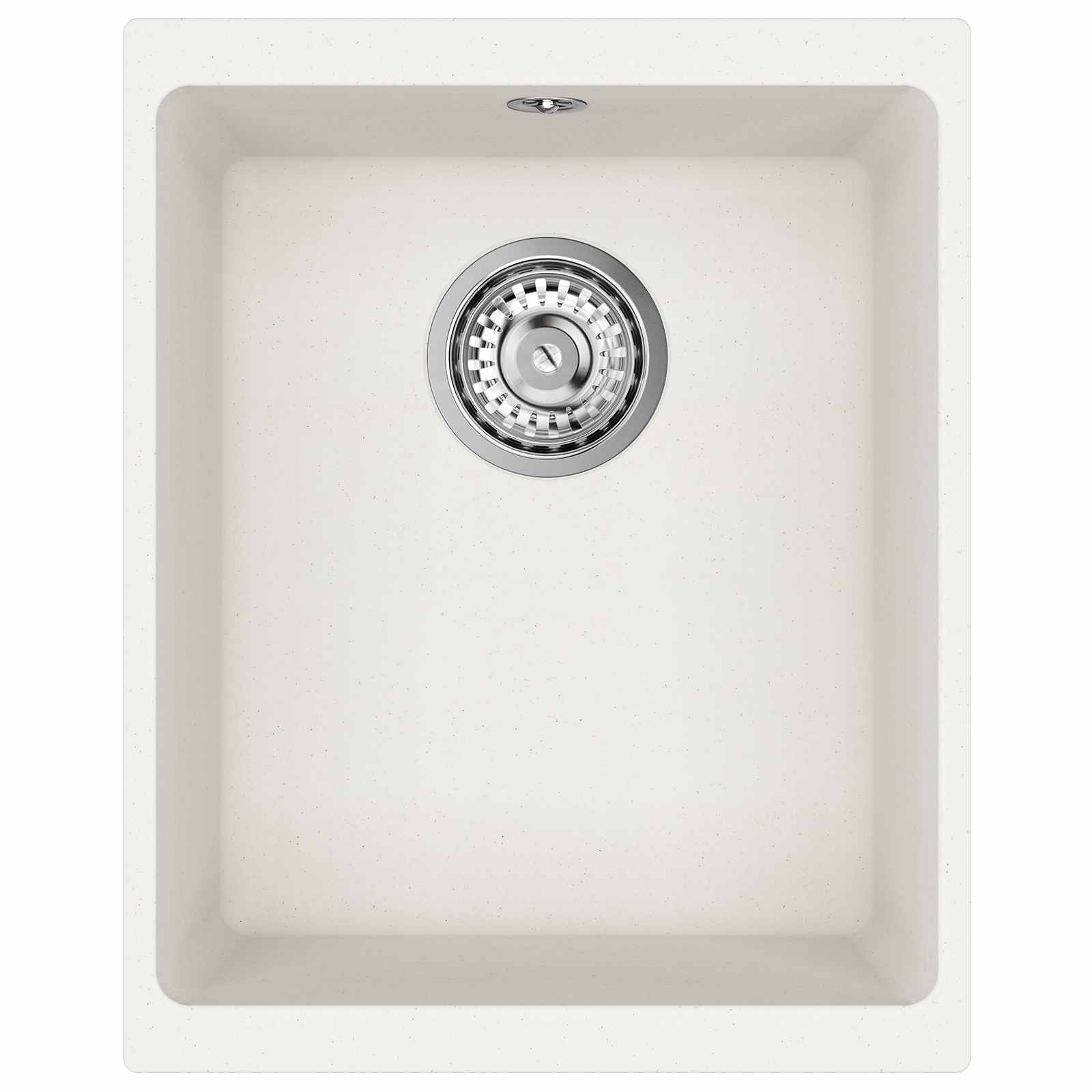 Izlietne Balts 370 x 460 mm 80% Kvarts un 20% Sveķi