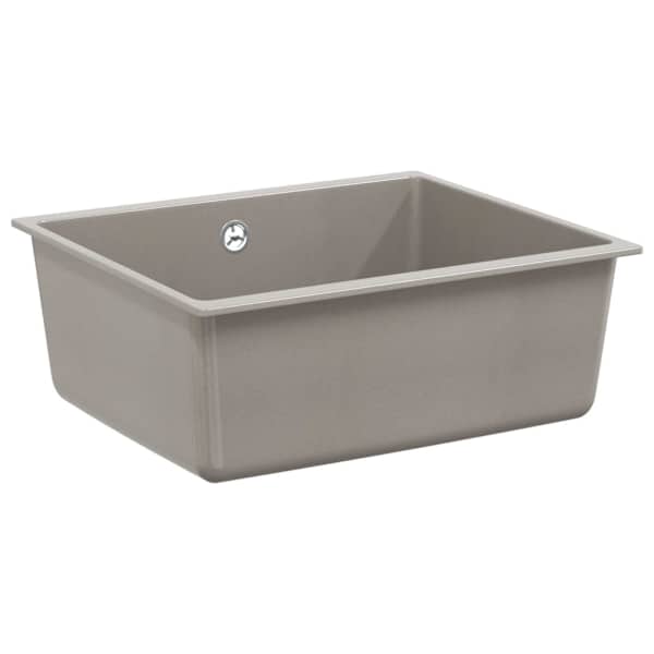 vidaXL Kraan 80% Kvarts ja 20% Vaik 530 x 460 mm Hall