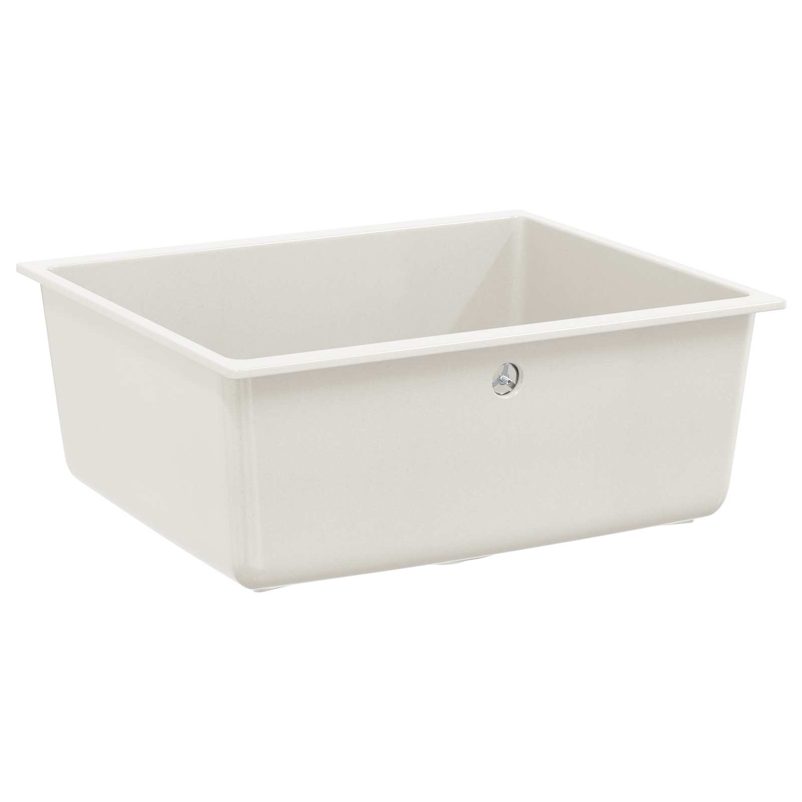 Umivalnica Bela 530 x 460 mm 80% Kvarc in 20% Smola - slika 5