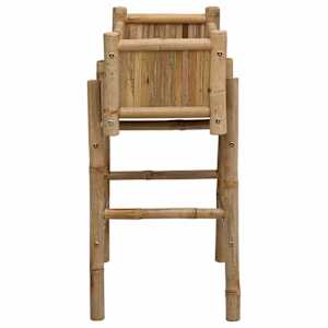 Zahradní květináč s držákem Přírodní 50 x 38 x 74 cm Bambus - obrázek 5