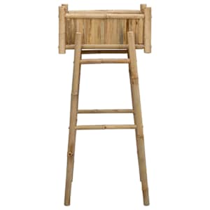Zahradní květináč s držákem Přírodní 50 x 38 x 114 cm Bambus - obrázek 4