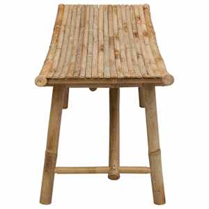 Zahradní lavice Přírodní 110 x 45 x 50 cm Bambus - obrázek 5