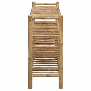 Regál na boty s policí Přírodní 68 x 28 x 63 cm Bambus - obrázek 5