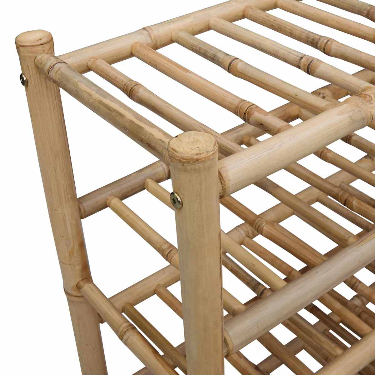 Skostativ Bambus Naturfarvet - Billede 6