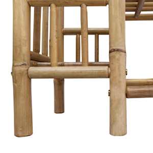 Regál na boty s policí Přírodní 88 x 27 x 80 cm Bambus - obrázek 8