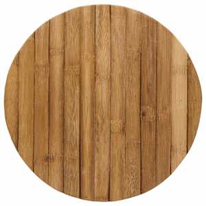 Zahradní stolička Přírodní Ø 38 x 42 cm Bambus - obrázek 7