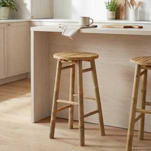 Vrtni stol Naravna Ø 38 x 68 cm Bambus