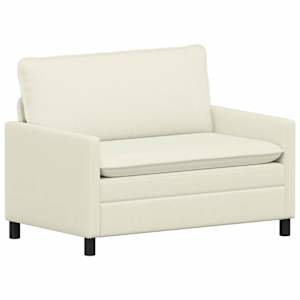 Set pohovek 2 pcs Krémová Textil - obrázek 4