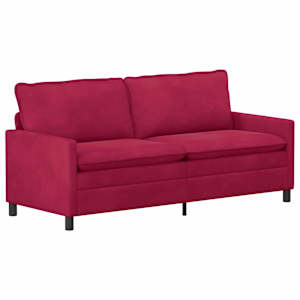 Set pohovek 2 pcs Víno Červené Samet - obrázek 3