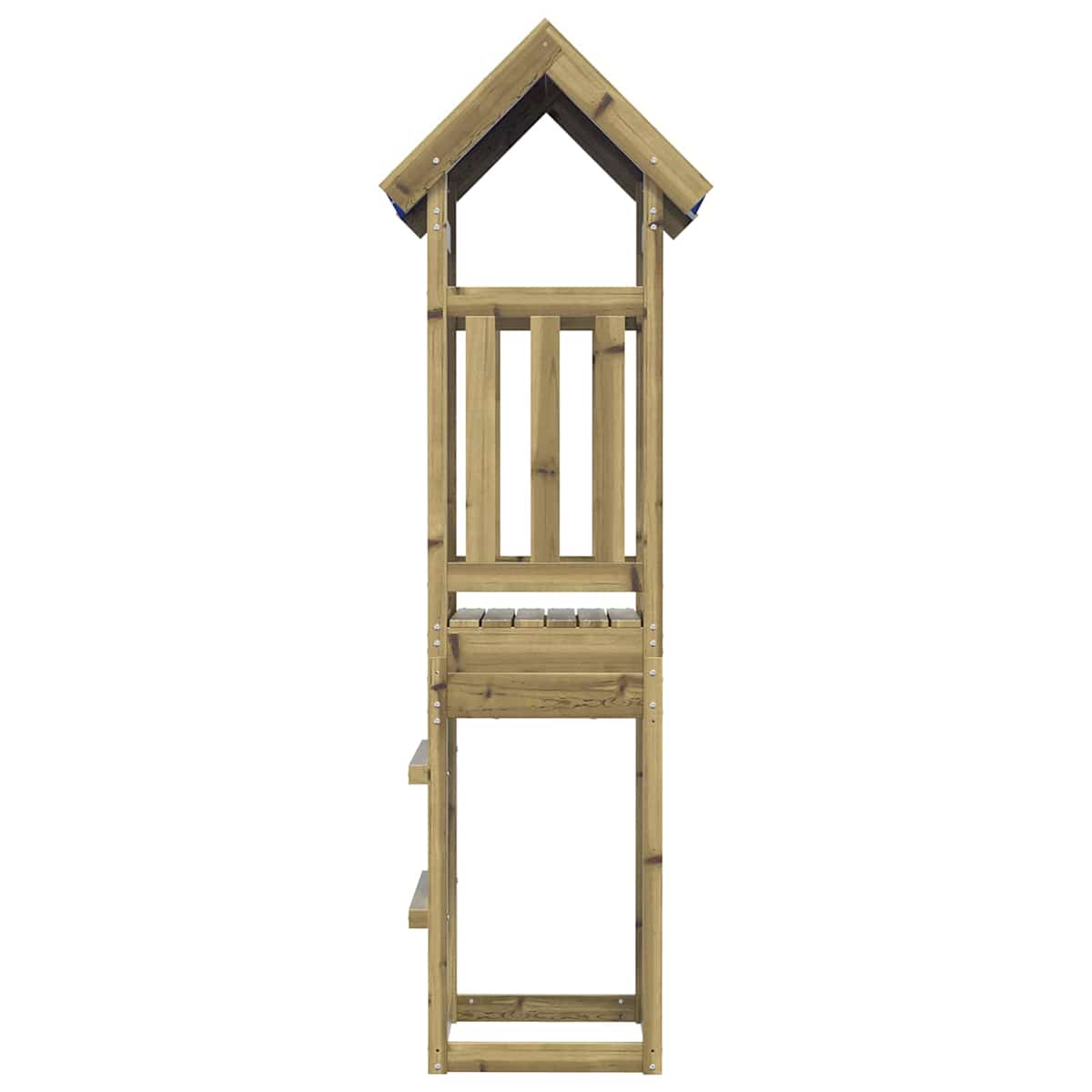 Legetårn Brun 52.5 x 46.5 x 208 cm Massiv imprægneret træ - Billede 2