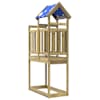 vidaXL M&auml;ngutorni Pruun 52,5 x 110,5 x 215 cm Tugev immutatud puit
