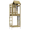 vidaXL M&auml;ngutorni Pruun 52,5 x 85 x 238 cm Tugev immutatud puit