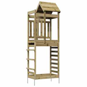 vidaXL M&auml;ngutorni Pruun 52,5 x 85 x 238 cm Tugev immutatud puit