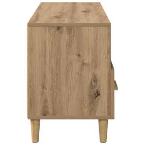 Televizní skříň 102 x 36 x 50 cm Umělecký dub kompozitní dřevo - obrázek 8