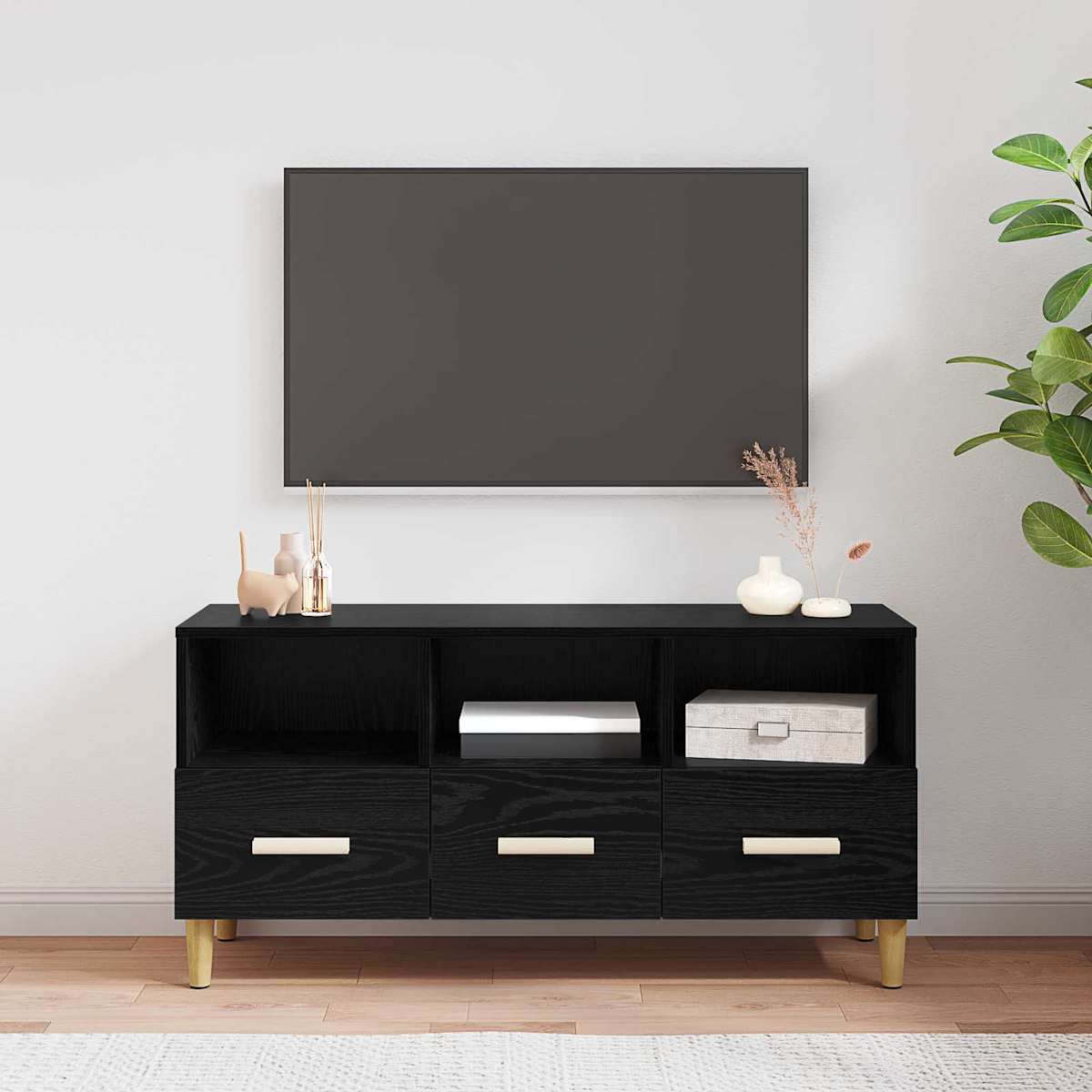 TV-skab 102 x 36 x 50 cm Konstrueret træ