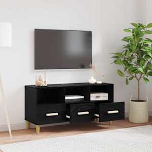 Televizní skříň Černý dub 102 x 36 x 50 cm kompozitní dřevo - obrázek 5