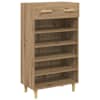 vidaXL Kinga kapp 60 x 35 x 105 cm Tehispuit Artisan tamm