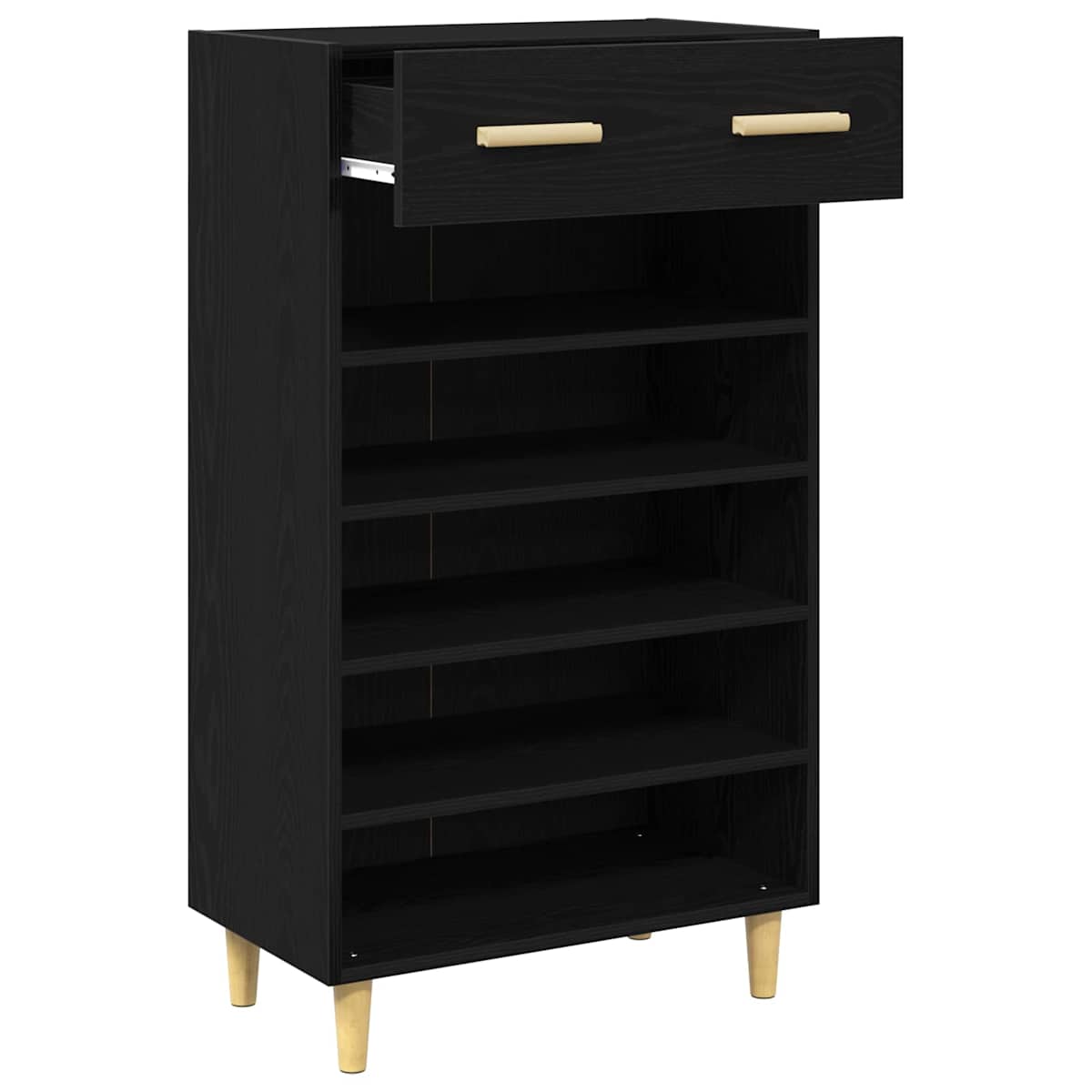 Sko skab 60 x 35 x 105 cm Konstrueret træ - Billede 6