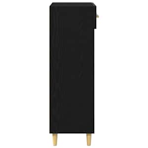Skříň na obuv Černý dub 60 x 35 x 105 cm kompozitní dřevo - obrázek 8