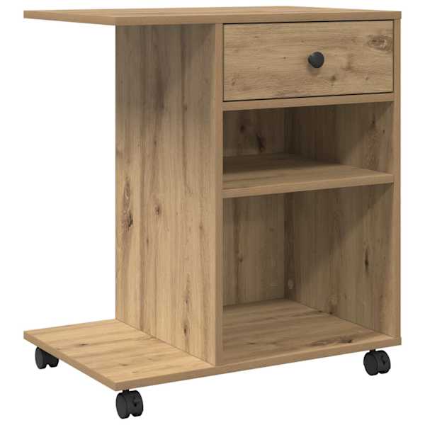 vidaXL Printeri alus Artisan tamm 60 x 40 x 68,5 cm Tehispuit