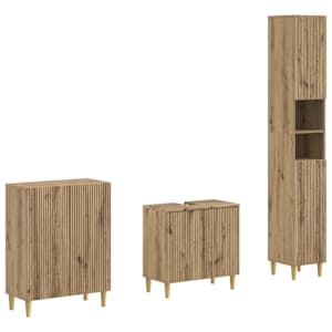 3-delni set kopalniških omaric ARNHEM Artisan hrast