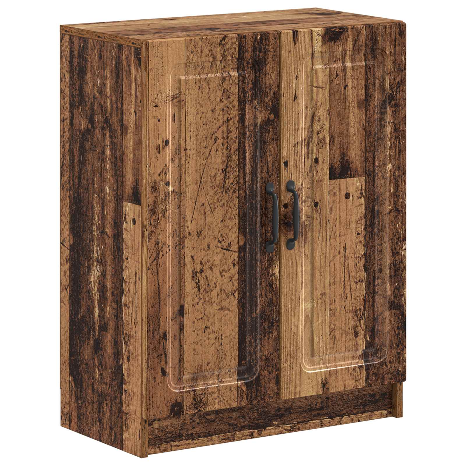 Комплект шкафове за баня от 2 части UTRECHT Старо дърво – снимка 3