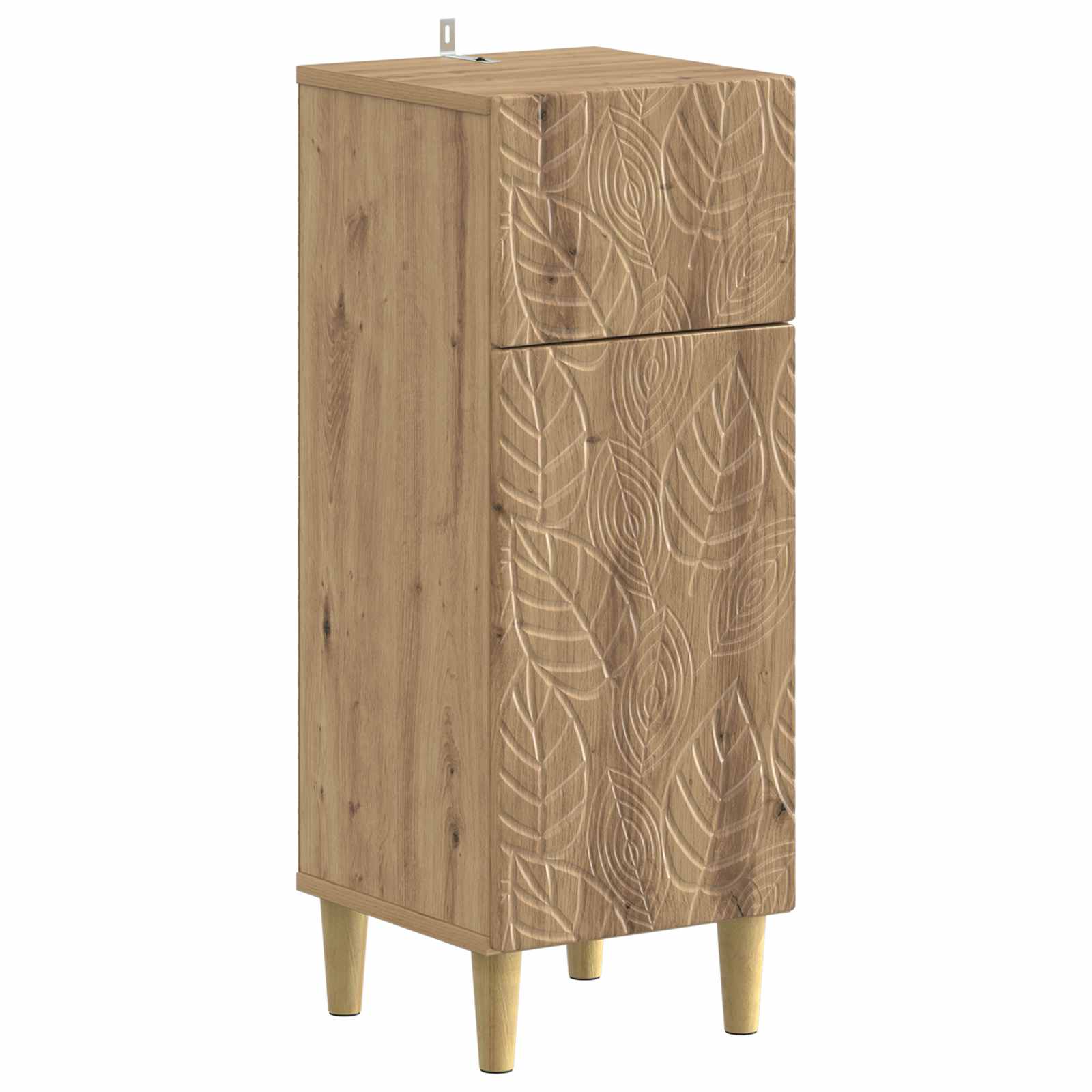 vidaXL 2-teiliges Badezimmer Schrank Set DELFT Artisan-Eiche – Bild 2
