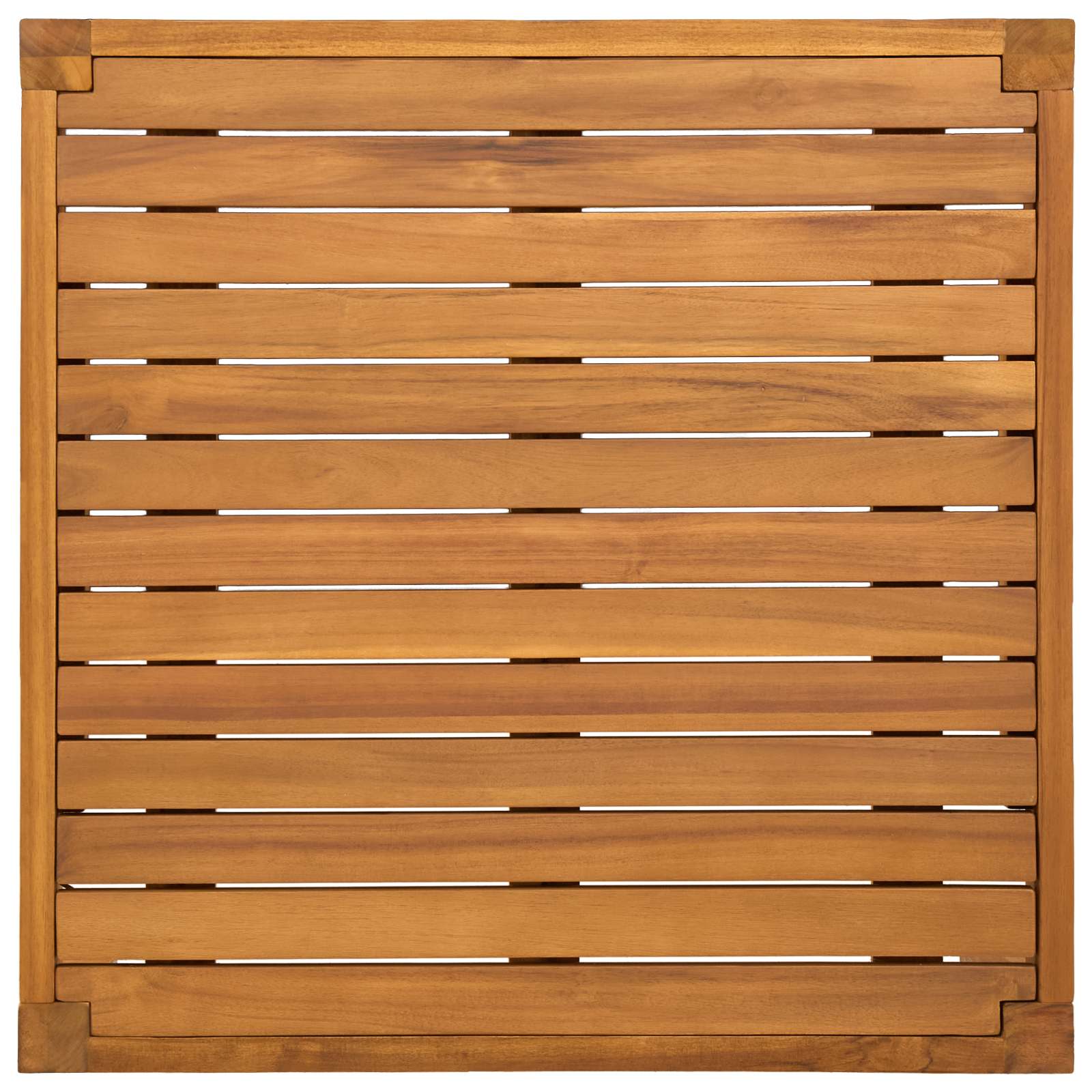 Tafel Massief Acaciahout Naturel 60 x 60 x 30 cm image 4
