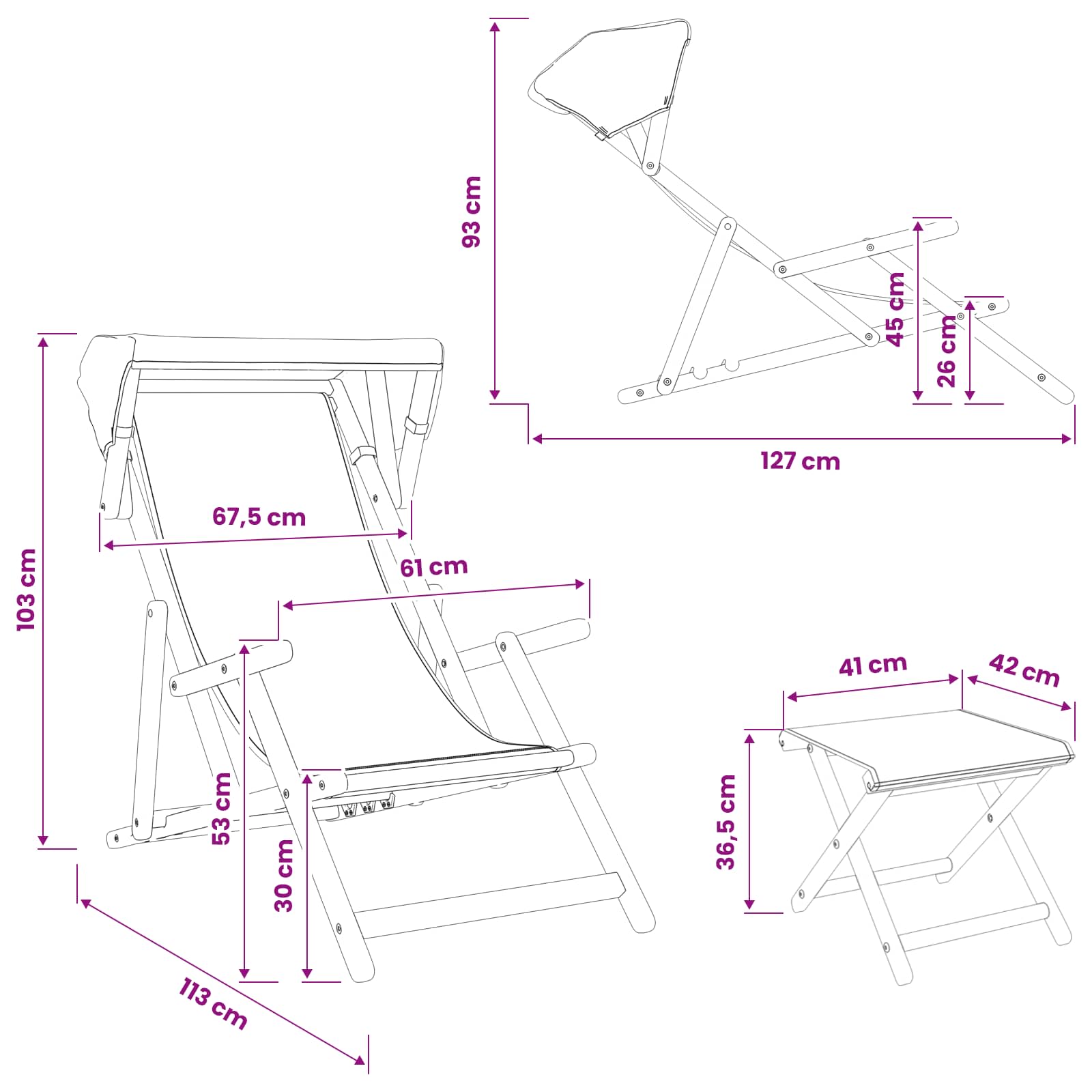 Laituri 4 pcs 3 Sijainti Tiheä Eukalyptuspuu Punainen - Image 10