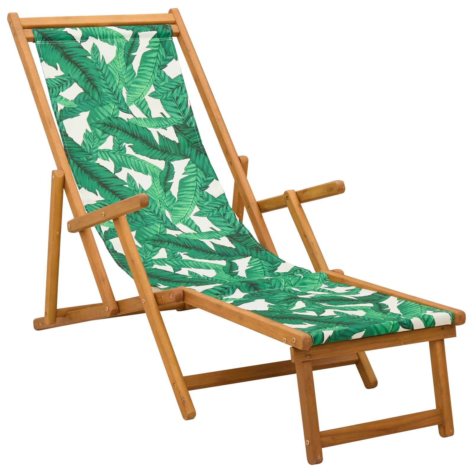 Opvouwbare zonnebed 2 pcs 3 Positie Massief Eucalyptus Hout image 3