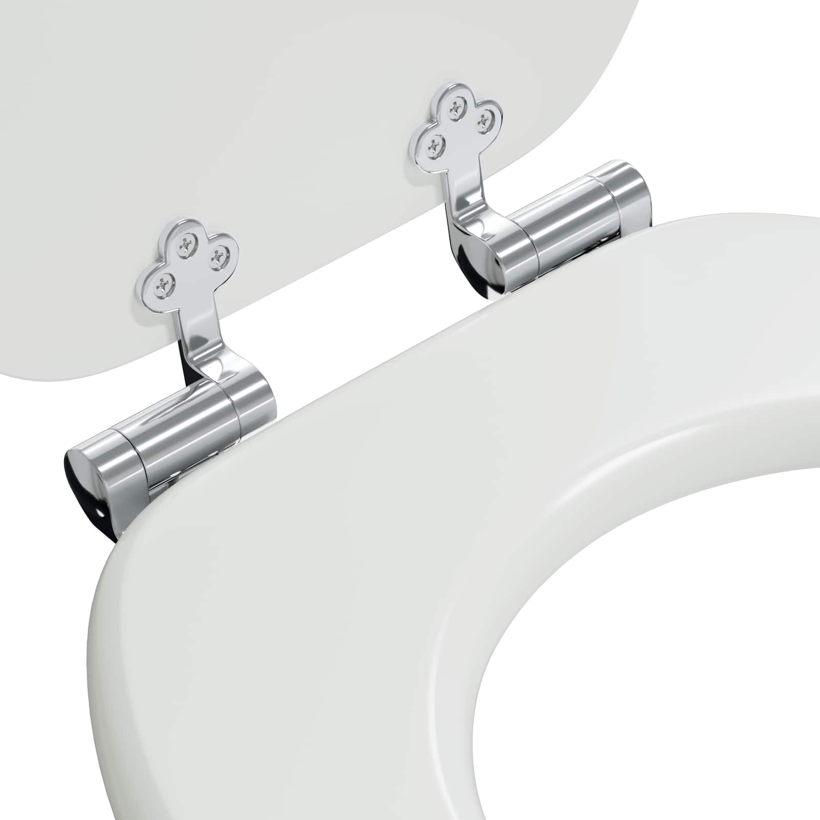 Pokrivalo za stranišče Bela 44 x 38 cm MDF plošča - slika 5