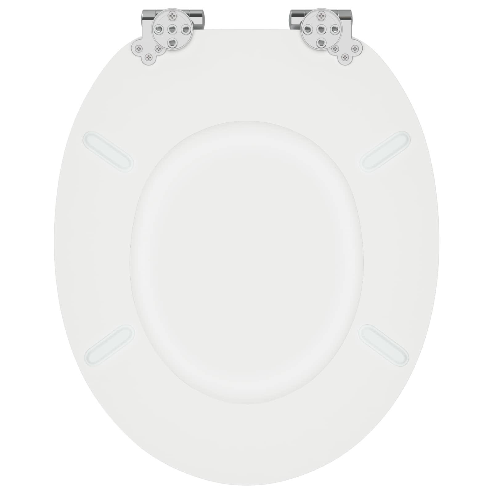 Pokrivalo za stranišče Bela 44 x 38 cm MDF plošča - slika 8