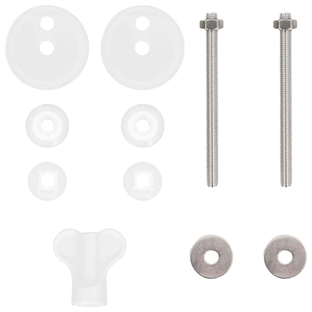 Pokrivalo za stranišče Rumena in Bela 44 x 38 cm MDF plošča - slika 7