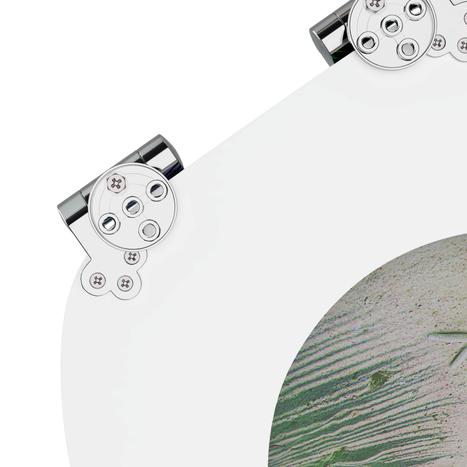 Tualetes sēdeklis Zaļa 43,8 x 37,8 cm MDF plāksne