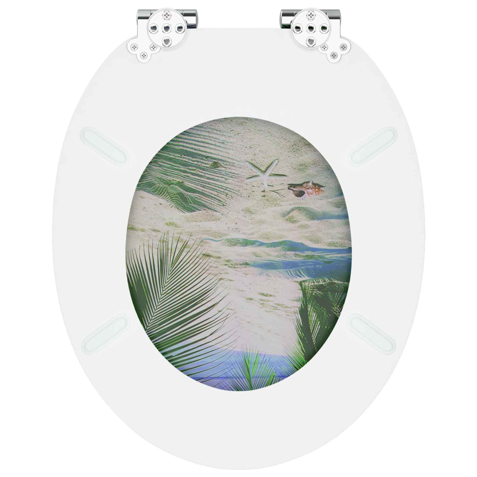 Tualetes sēdeklis Zaļa 43,8 x 37,8 cm MDF plāksne