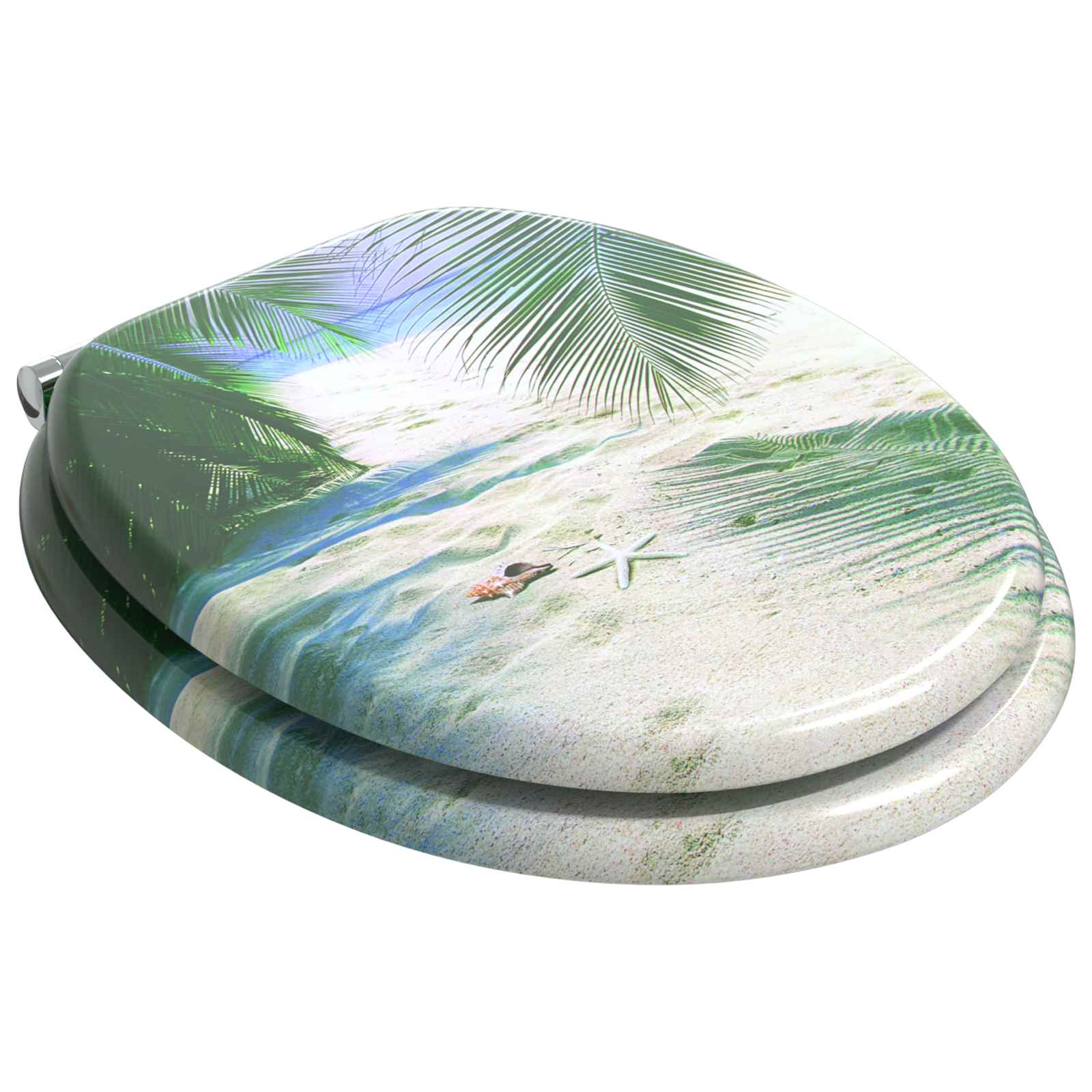 Tualetes sēdeklis Zaļa 43,8 x 37,8 cm MDF plāksne