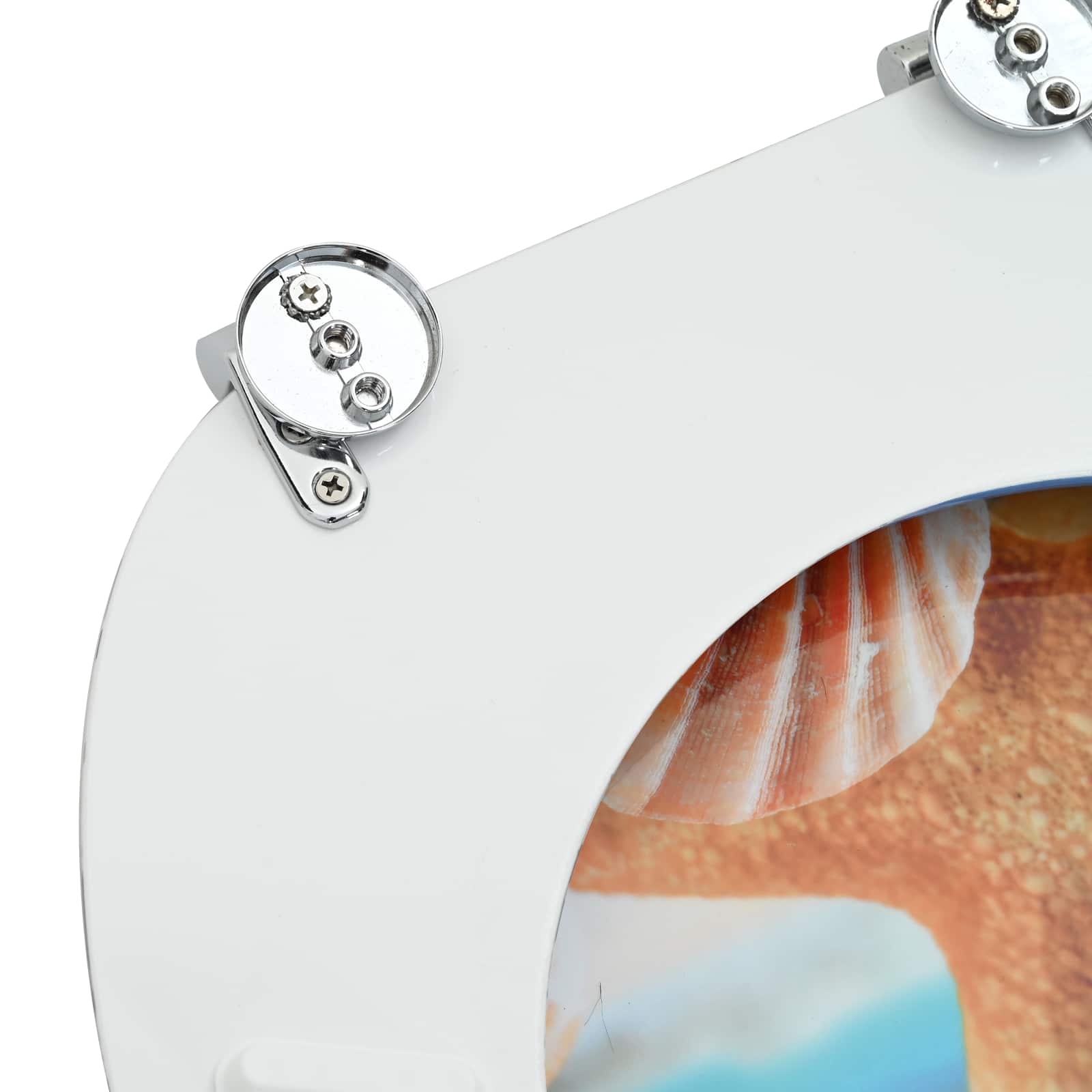 Pokrivalo za stranišče Sveta modra 44 x 38 cm MDF plošča - slika 6