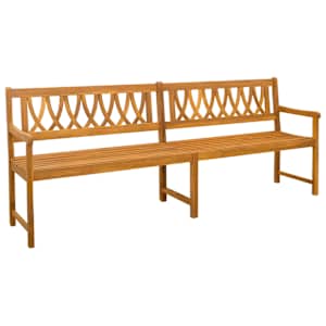 Venkovní lavice Přírodní 220 x 55,5 x 90 cm - obrázek 2