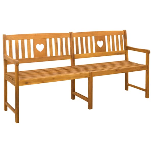 vidaXL V&auml;libank Naturaalne 180 x 55,5 x 90 cm Tugev akatsiapuu
