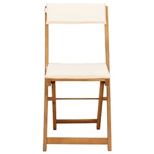 Venkovní bistro židle 2 pcs Krémově bílá 40 x 53 x 80 cm - obrázek 6