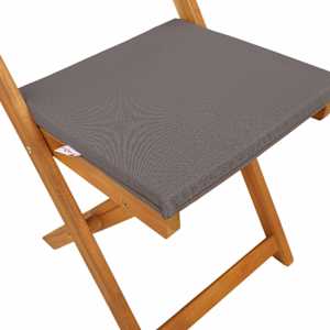 Venkovní bistro židle 2 pcs Tmavě šedá 40 x 53 x 80 cm - obrázek 10