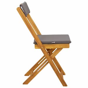 Venkovní bistro židle 2 pcs Tmavě šedá 40 x 53 x 80 cm - obrázek 7