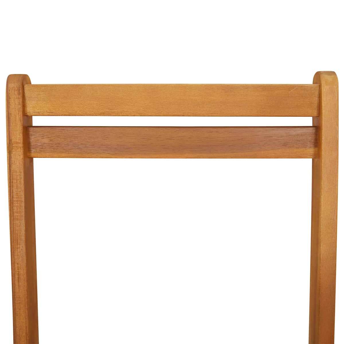 Foldbare Havestole 4 stk. Naturfarvet Massivt Akacietræ - Billede 8