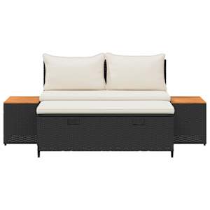 Venkovní pohovková souprava 4 -Seater 4 pcs 55 x 30 x 39 cm - obrázek 8
