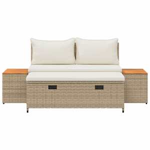 Venkovní pohovková souprava 4 -Seater 4 pcs 55 x 30 x 39 cm - obrázek 8