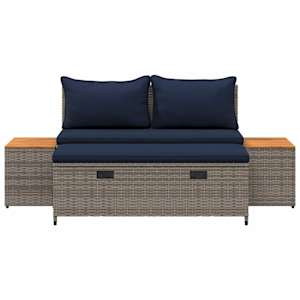 Venkovní pohovková souprava 4 -Seater 4 pcs 55 x 30 x 39 cm - obrázek 8